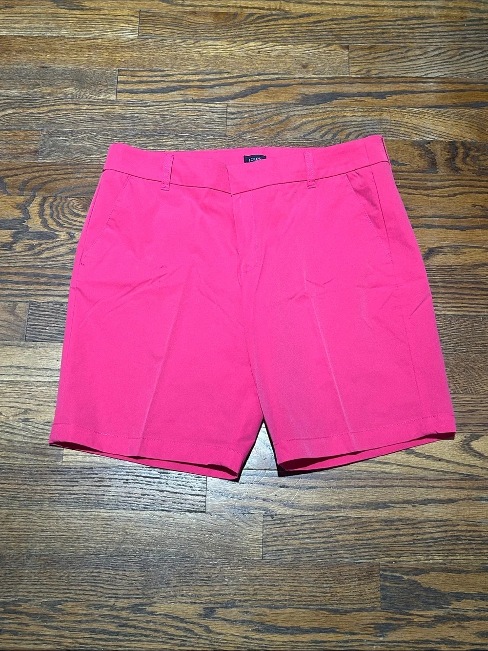 J. Crew Hot Pink Tailored Bermuda Shorts